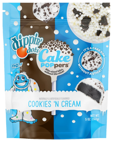 Dippin Dots Cake Poppers - Cookies n' Cream