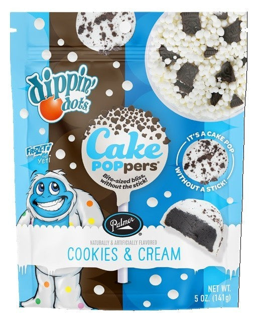 Dippin Dots Cake Poppers - Cookies n' Cream