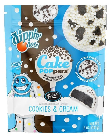 Dippin Dots Cake Poppers - Cookies n' Cream