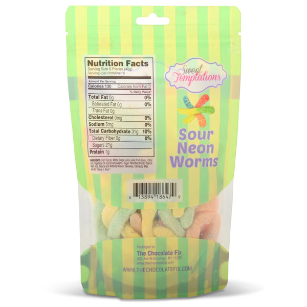 Sour Neon Worms