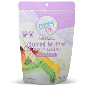 Gummi Worms Assorted Fruit