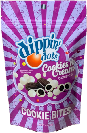 Dippin' Dots Cookies n Cream Cookie Bites